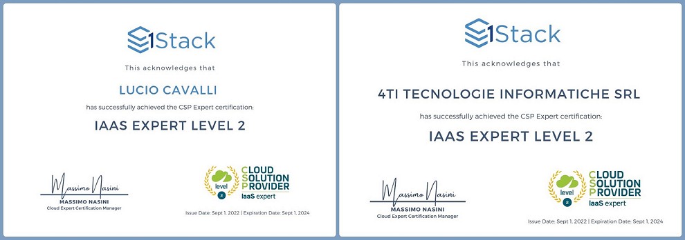 cloud certificato | server cloud | stellar | server stellar