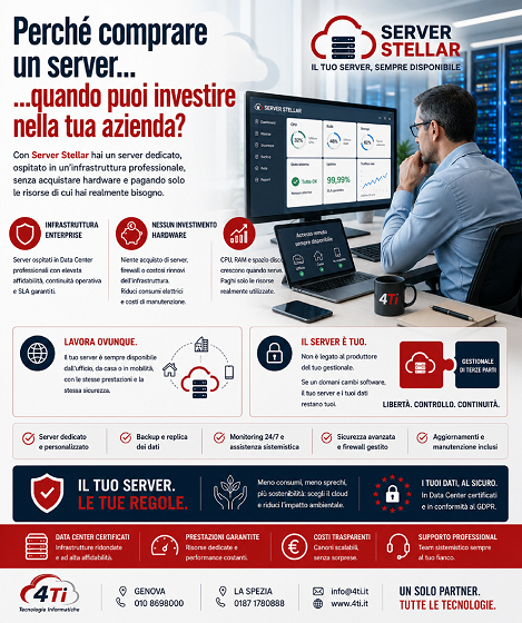 server cloud|stellar|coretech|server rdp|vpn|server sicuro|sla|cyber|gestionale cloud|terminal srv